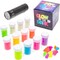 Juvale Glow in The Dark Pigment Powder with UV Lamp (Pack of 13, Assorted)